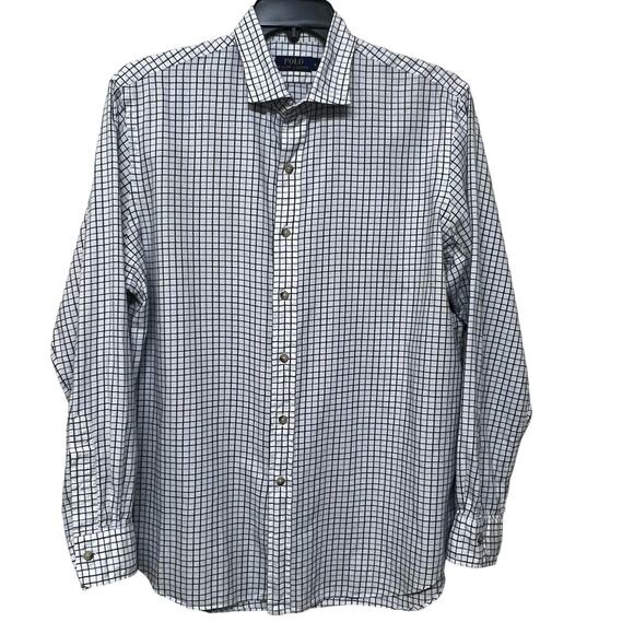Polo Ralph Lauren Shirt men’s size XL 
long sleeve, button up 
white/blue check - Picture 1 of 6